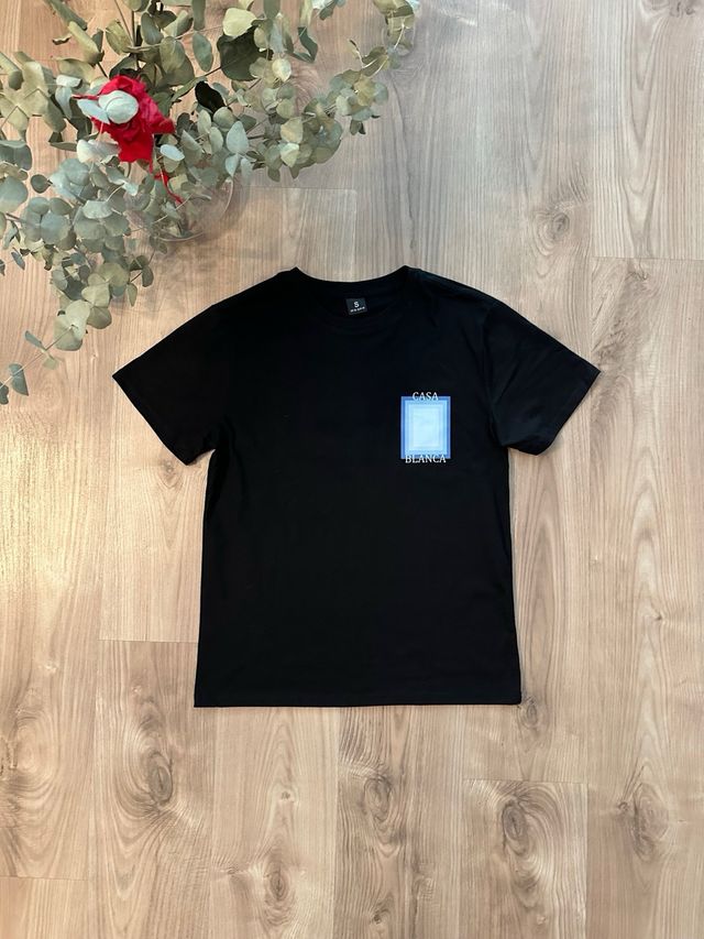 Camiseta Casa Blanca negra - Talla S