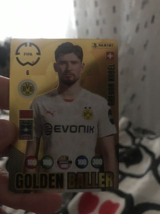 Cromo Gregor Kobel Golden Baller