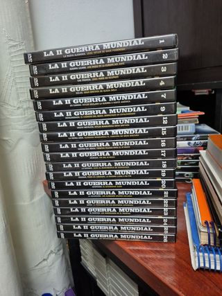 DVDs La II Guerra Mundial (19)
Faltan 7 capítulos