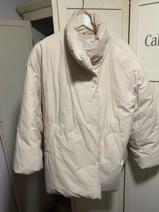 Plumífero beige - Chaqueta acolchada