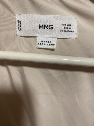 Plumífero beige - Chaqueta acolchada