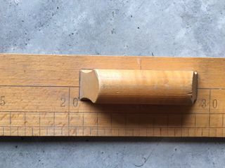 Goniometro legno vintage scuola
