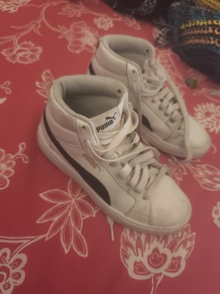 Botines Puma blancos 35.5