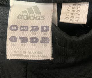 Trackpants Adidas color negro - Talla S