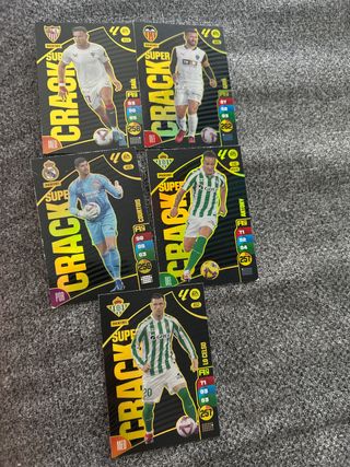 5 Cromos Super Crack Adrenalyn XL