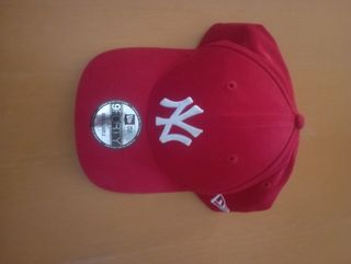 Gorra New Era roja NY