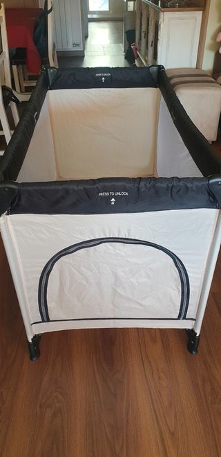 Cuna viaje bebé con colchón 