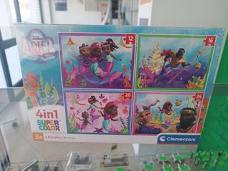 Puzzle Clementoni Ariel 4 em 1