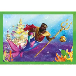Puzzle Clementoni Ariel 4 em 1
