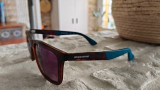 Gafas Skechers marrón-moradas