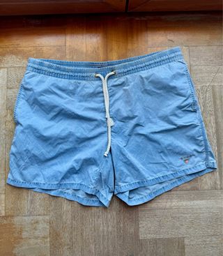Costume da bagno Gant blu, colore tipo jeans