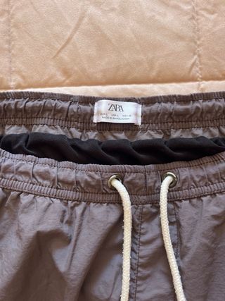Bañador Zara gris - Talla L