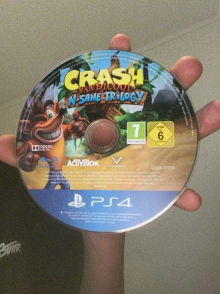 Crash Bandicoot N. Sane Trilogy PS4