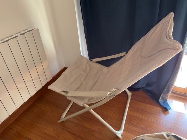 Sillón plegable beige - Interior/Exterior