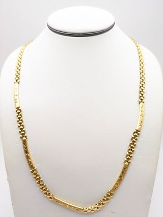 Gargantilla oro 18k - vintage 