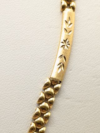 Gargantilla oro 18k - vintage 