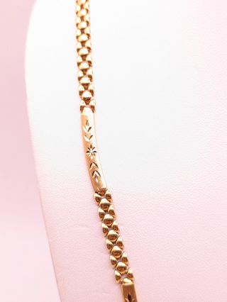 Gargantilla oro 18k - vintage 