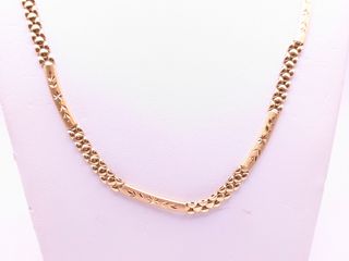 Gargantilla oro 18k - vintage 