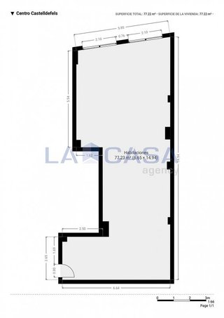 Piso en venta en Centre en Castelldefels