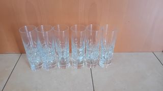 6 Bicchieri vetro Trasparente