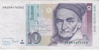Billete 10 Marcos Alemanes