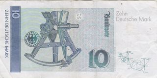 Billete 10 Marcos Alemanes