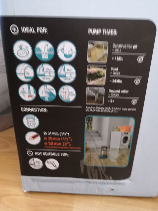 Bomba Agua Gardena Aquasensor 20000