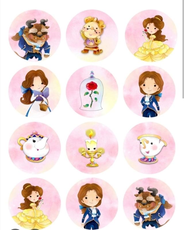 Impresiones para tartas oblea y azucar