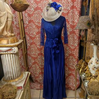 Vestido Amitię azul XL - fiesta