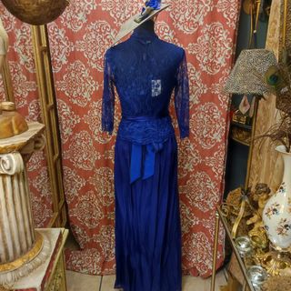 Vestido Amitię azul XL - fiesta