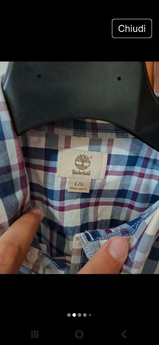 Camicia Timberland L Multicolore