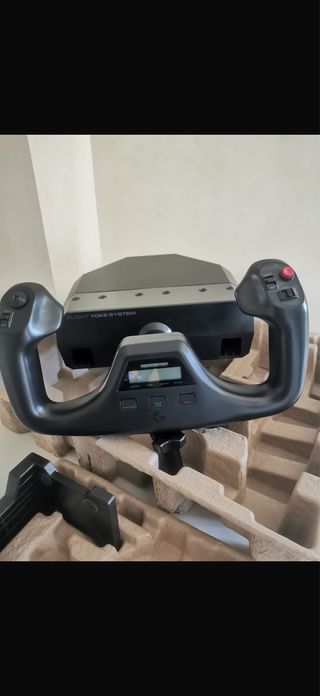 Simulatore Volo Logitech Flight Yoke System