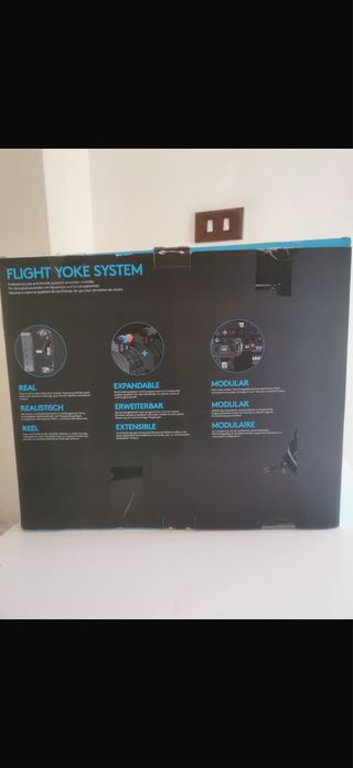 Simulatore Volo Logitech Flight Yoke System