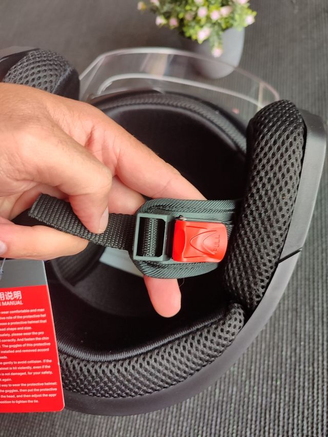 Casco moto jet gris talla L unisex