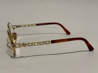 Occhiali Fendi vintage oro e marrone