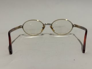 Occhiali Fendi vintage oro e marrone