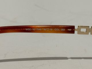 Occhiali Fendi vintage oro e marrone