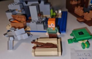 Lego Minecraft: Nave e Caverna