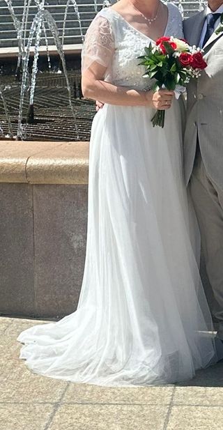 Vestido novia blanco