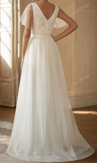 Vestido novia blanco