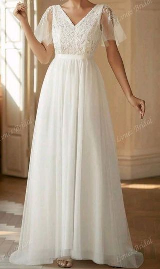 Vestido novia blanco