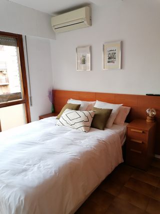 Cabecero cama matrimonio madera