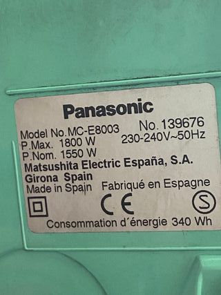 Aspiradora Panasonic MC-EG5003