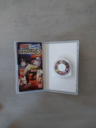 PSP Naruto Shippuden Ultimate Ninja Heroes 3