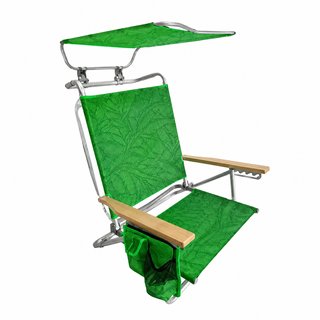 Silla playa parasol - hojas amarillas