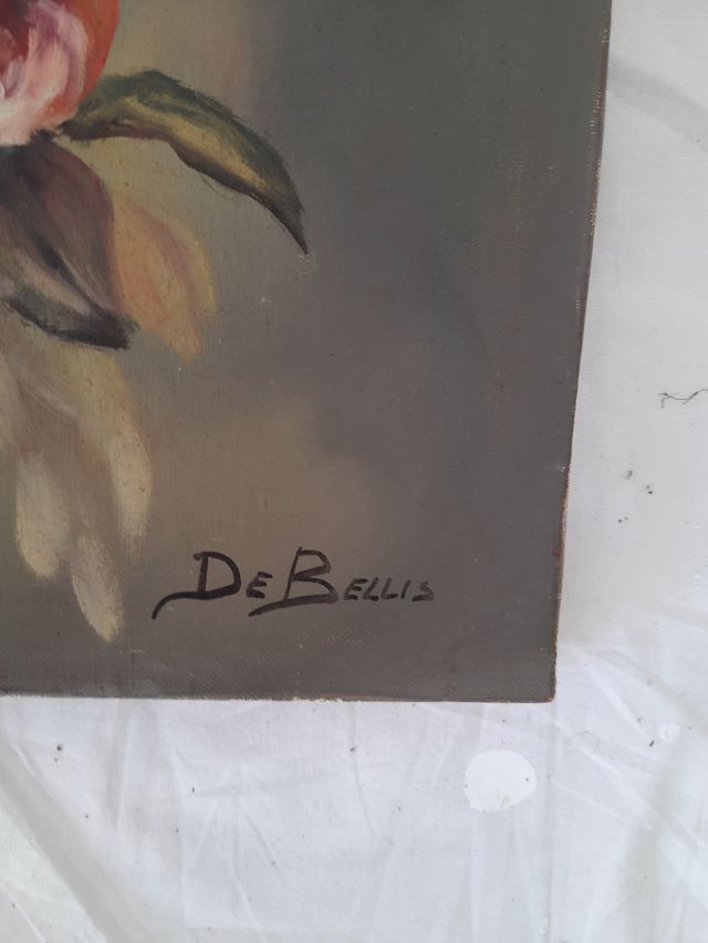 Dipinto fiori De Bellis