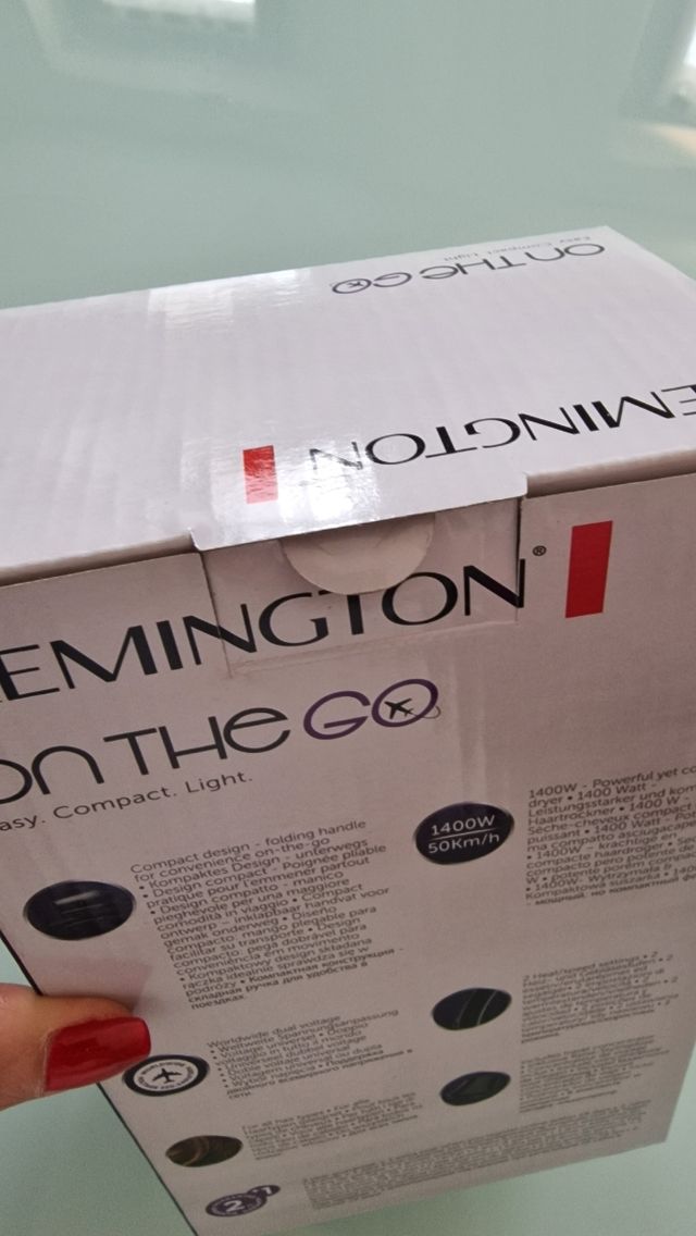 Asciugacapelli Remington On The Go