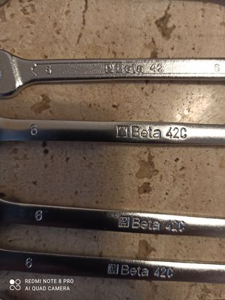 Chiavi Beta  6 mm nuove