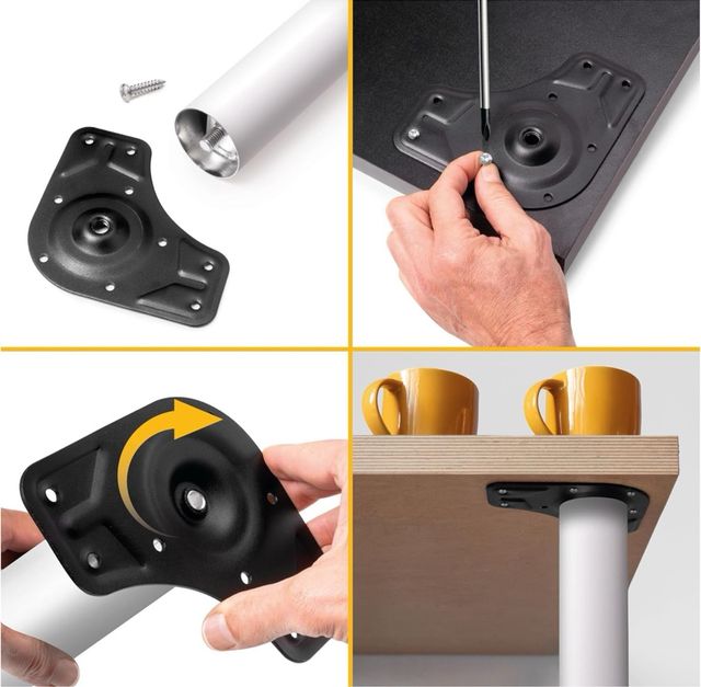 4 Patas Mesa - Blancas - 60x710mm