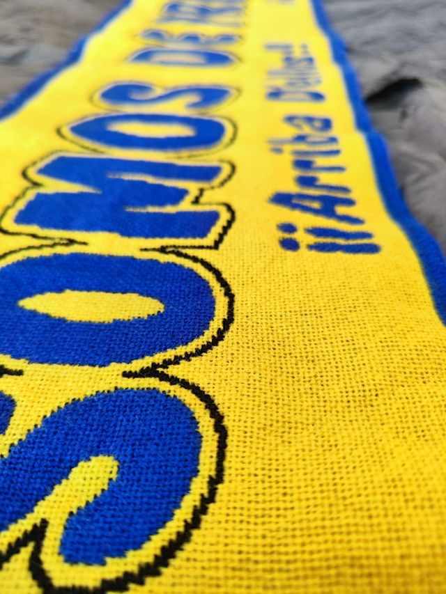 Bufanda fútbol Las Palmas ascenso Primera 2015/16